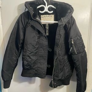 Garage bomber jacket